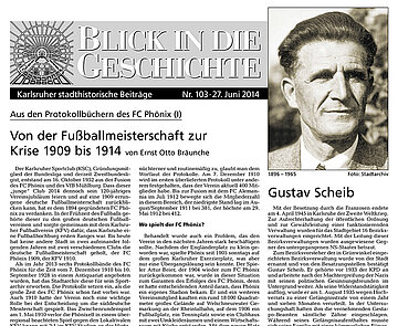 Blick in die Geschichte Nr. 103 Teaserbild