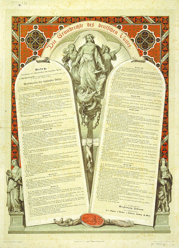Die Grundrechte des deutschen Volkes