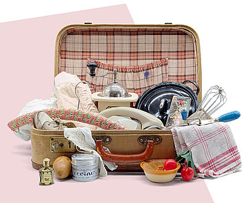 Symbolbild zum Angebot des Pfinzgaumuseums "Museum im Koffer"