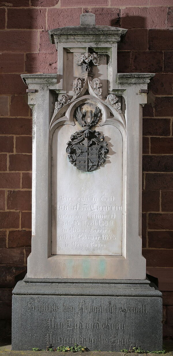 Grabdenkmal Isabel von Cancrin