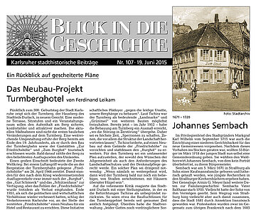Blick in die Geschichte Nr. 107 Teaserbild