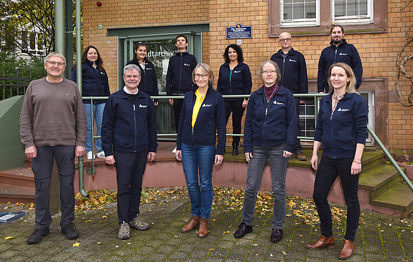 Teambild des Stadtarchivs