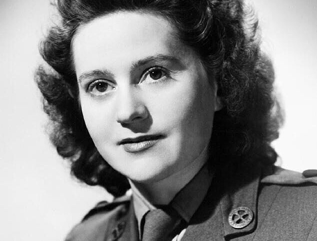 Odette Sansom (1912-1995), SOE-Agentin "Lise", Foto 1946