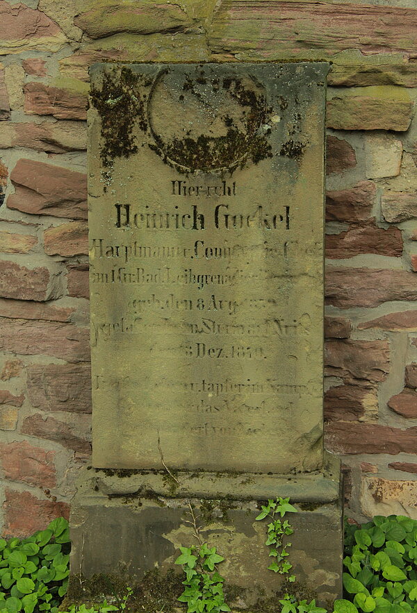 Grabmal Heinrich Gockel