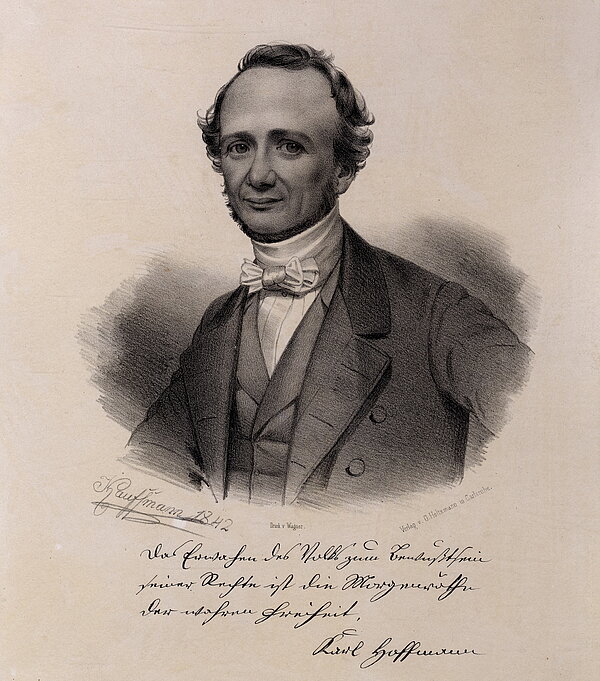 Karl Georg Hoffmann, der Finanzminister des liberalen "Märzministeriums"