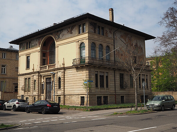 Schönlebervilla in der Jahnstraße 18, Aufnahme von Peter Behringer, 2019 