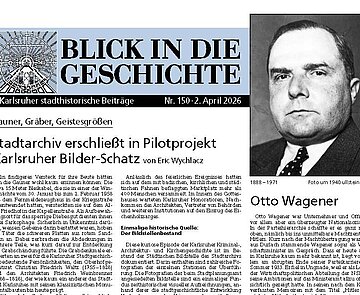 Vorschaubild des "Blick in die Geschichte" Nr. 150 von 2. April 2026