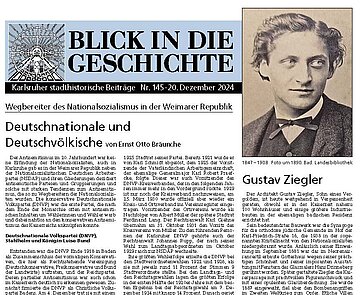 Teaserbild für den "Blick in die Geschichte" Nr. 145