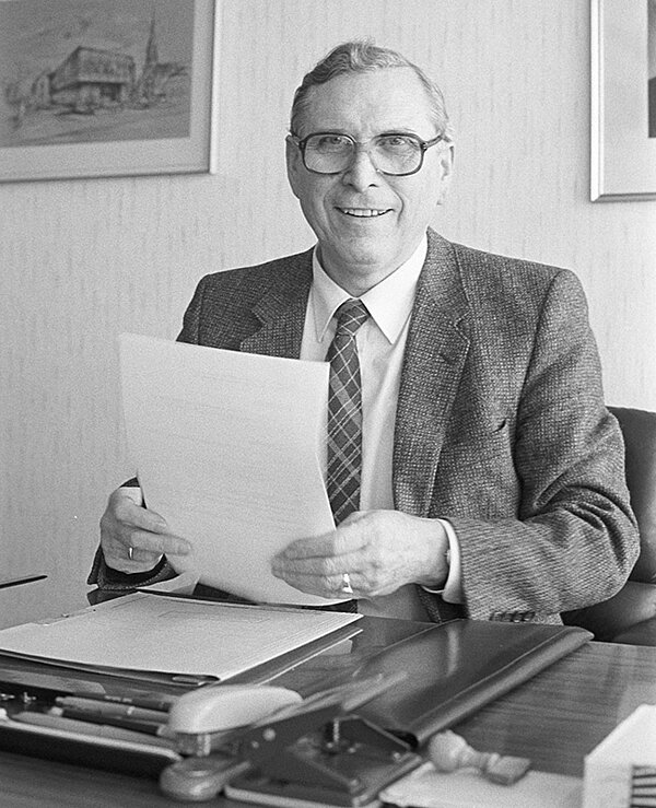 Hermann Meinzer (1921 - 2011) im Jahr 1984