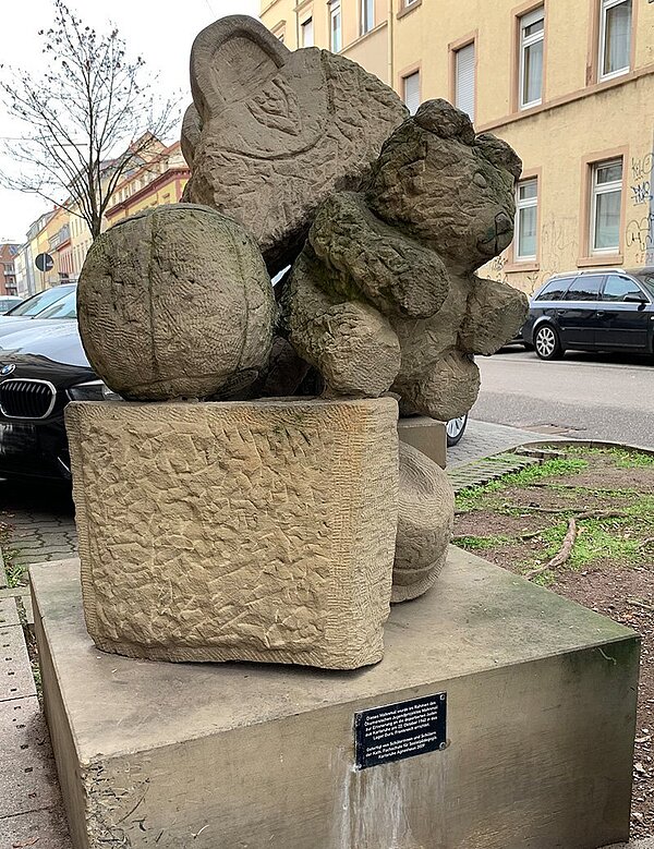 Ansicht des Mahnmals