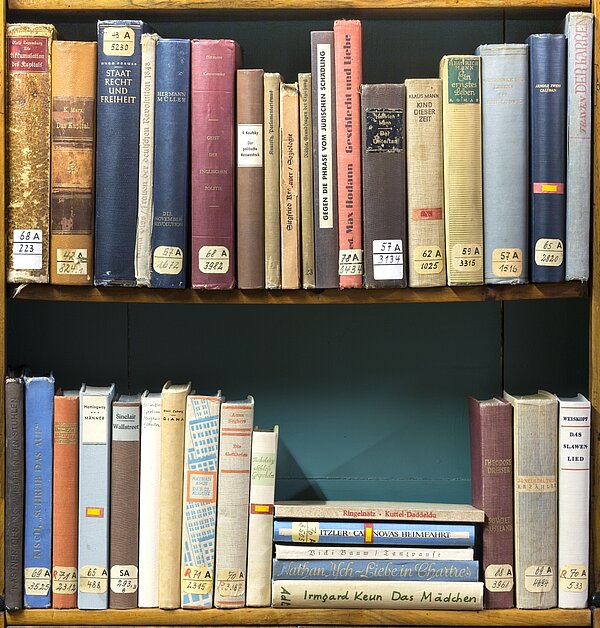 Kleine Bibliothek verbrannter Literatur. Ausgaben vor 1933 aus der Badischen Landesbibliothek Karlsruhe