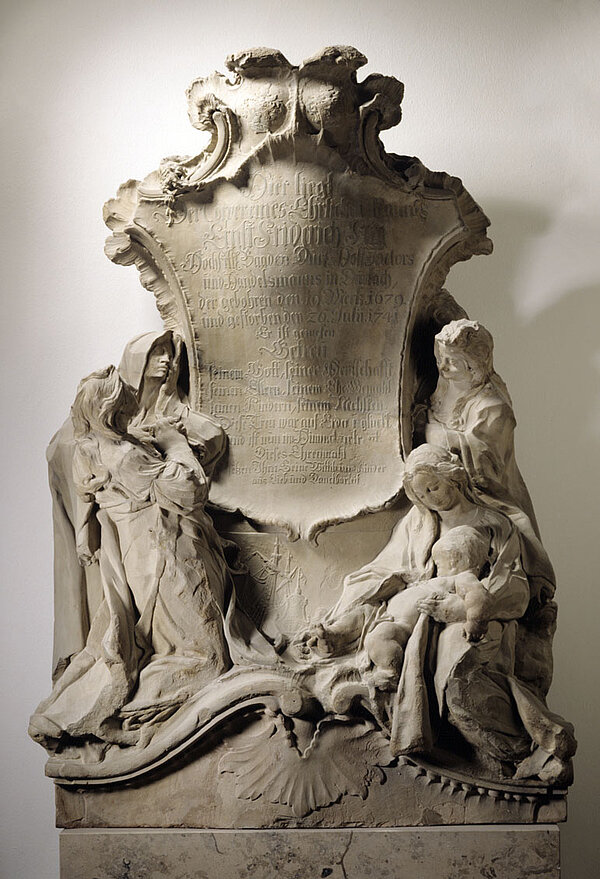 Grabmal des Durlacher Hoffaktors Ernst Friedrich Fein