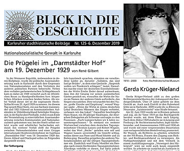 Blick in die Geschichte Nr. 125 Teaserbild