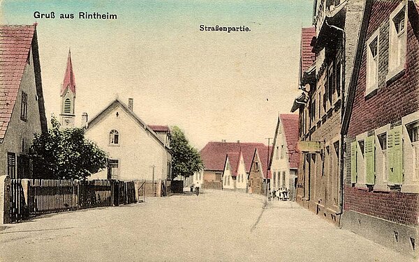 Postkarte Rintheim