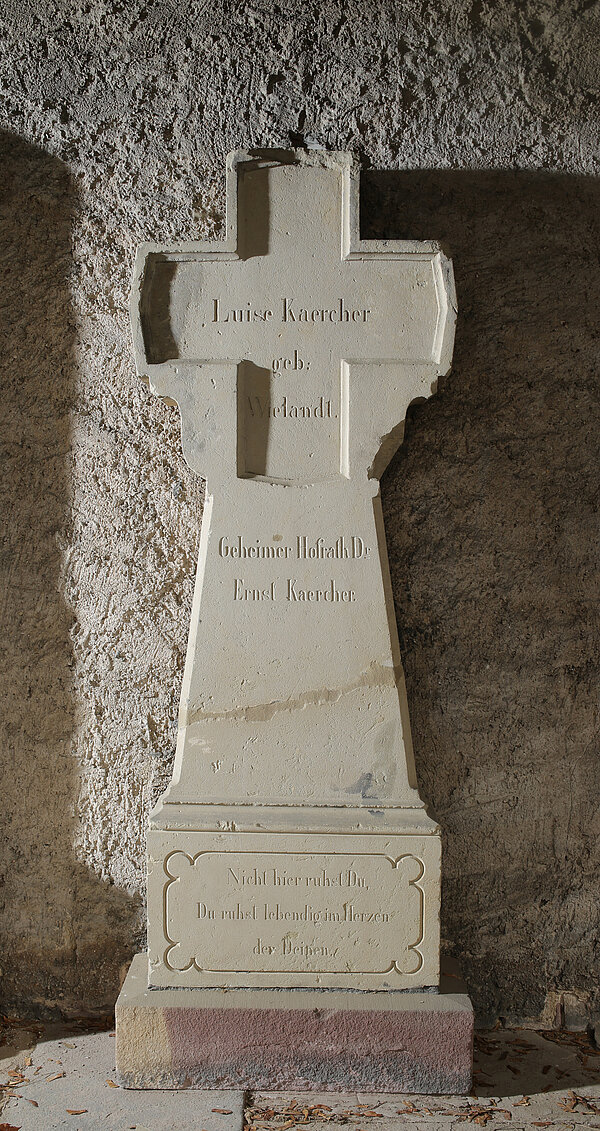 Grabmal Luise und Ernst Friedrich Kärcher