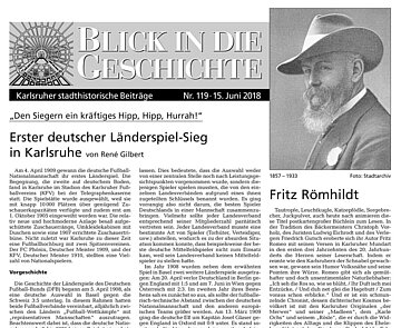 Blick in die Geschichte Nr. 119 Teaserbild