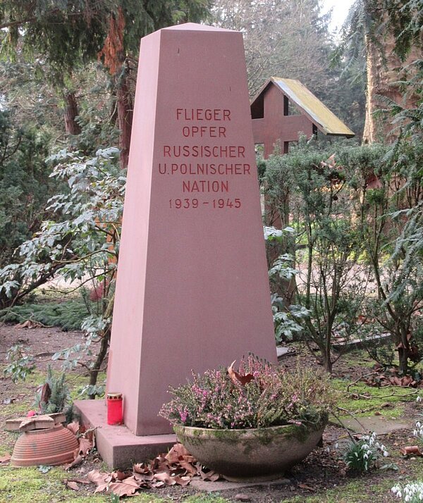 Ansicht des Gedenksteins