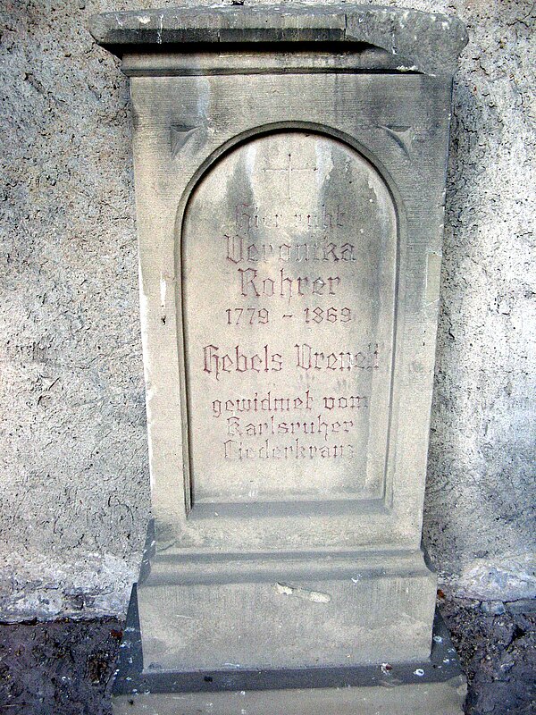 Grabmal Veronika Rohrer