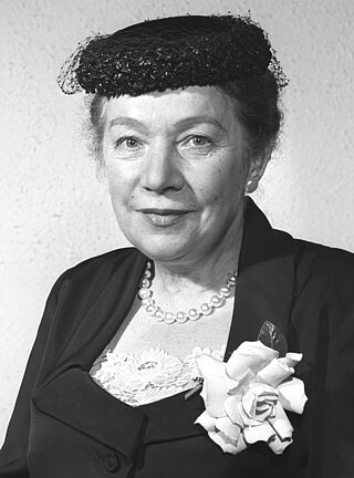 Verfassungsrichterin Erna Scheffler 1954