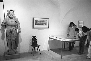 Ausstellung im heutigen Lapidarium 1980
