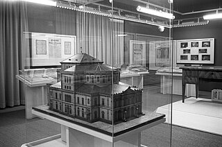 Die stadtgeschichtliche Dauerausstellung im Prinz-Max-Palais 1981