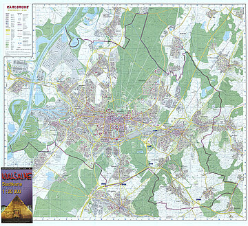 Stadtplan von 2002. 