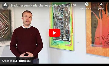 Video-Rundgang durch die Ausstellung mit Museumsleiter Dr. Ferdinand Leikam, Stadtmuseum Karlsruhe