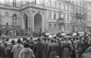 Amtseinführung des neuen Präsidenten des Bundesverfassungsgerichts Gebhard Müller 1959