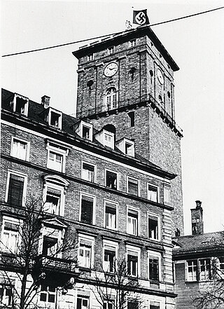 Das Rathaus 1933