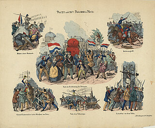 Geschehnisse des 22. und 23. Februar 1848 in Paris
