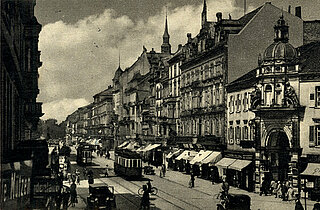 Kaiserstraße in den 1930er-Jahren