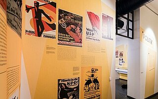 Die Wahlplakate der Weimarer Republik sind häufig gekennzeichnet durch eine intensive Bildsprache 