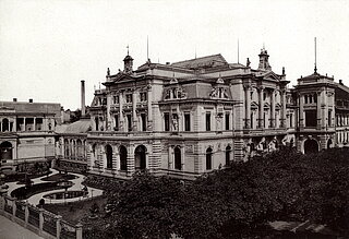 Fotografie des Prinz-Max-Palais, um 1896