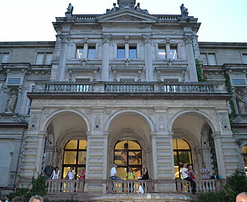 Gartenansicht des Prinz-Max-Palais, Stadtmuseum