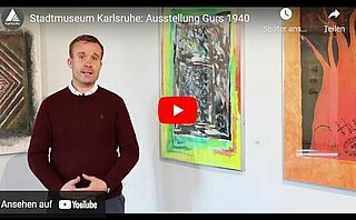 Video-Rundgang durch die Ausstellung mit Museumsleiter Dr. Ferdinand Leikam, Stadtmuseum Karlsruhe